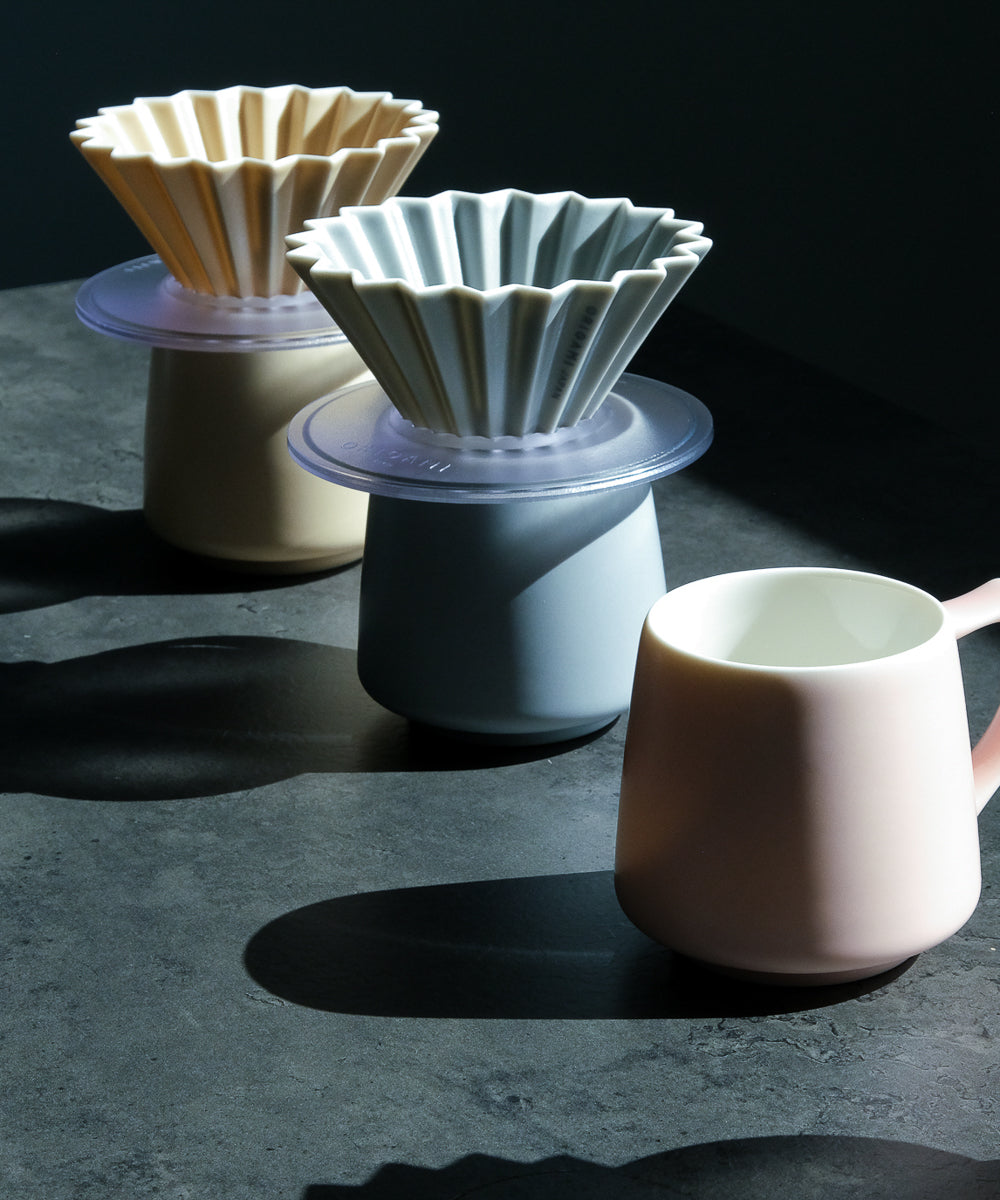 Brewing Set with Origami Dripper + Resin Holder + Filter + Aroma Mug