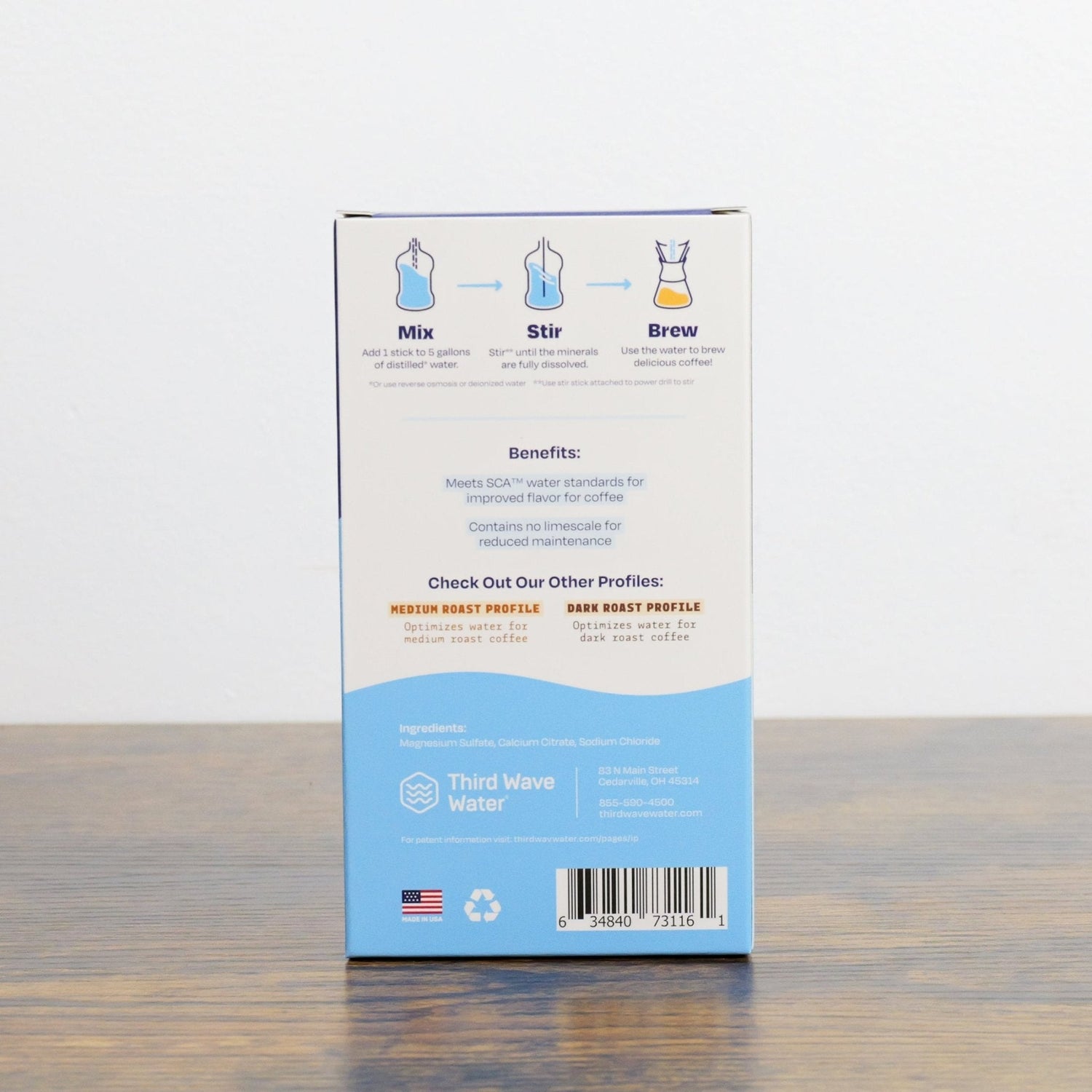 Third Wave Water Classic Light Roast Profile