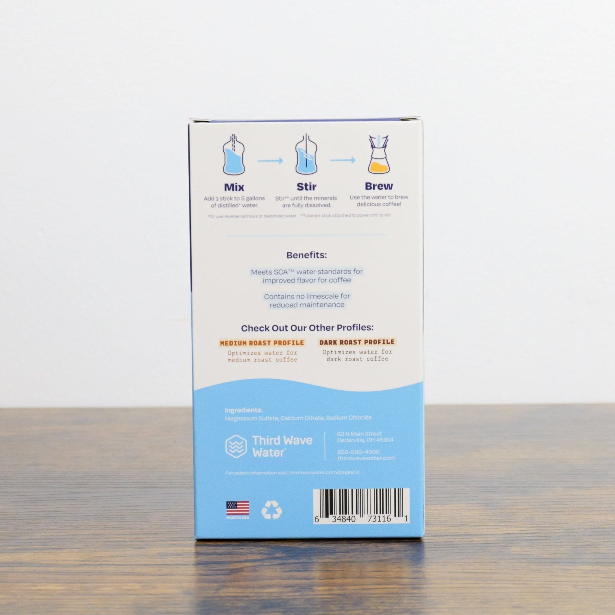 Third Wave Water Classic Light Roast Profile