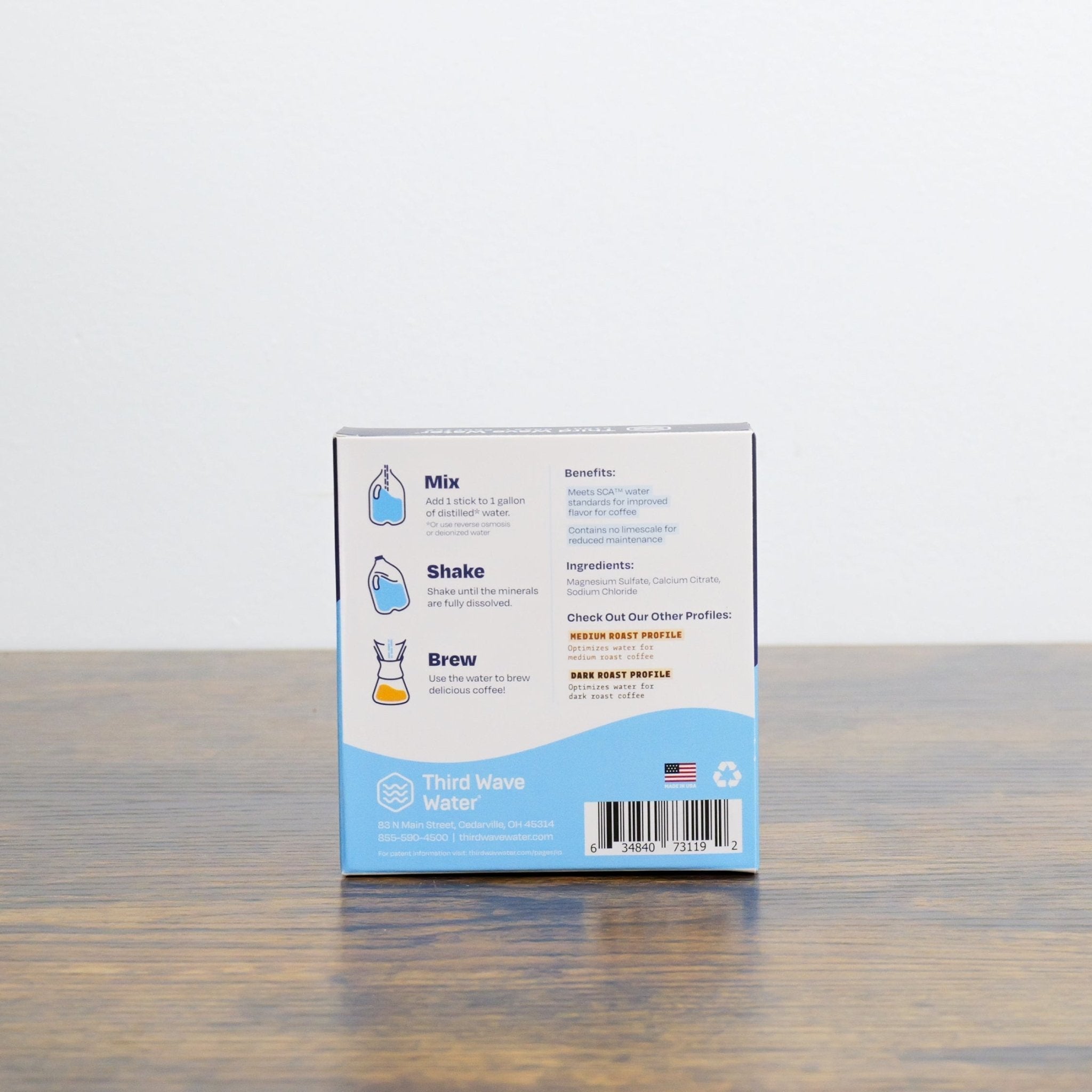 Third Wave Water Classic Light Roast Profile