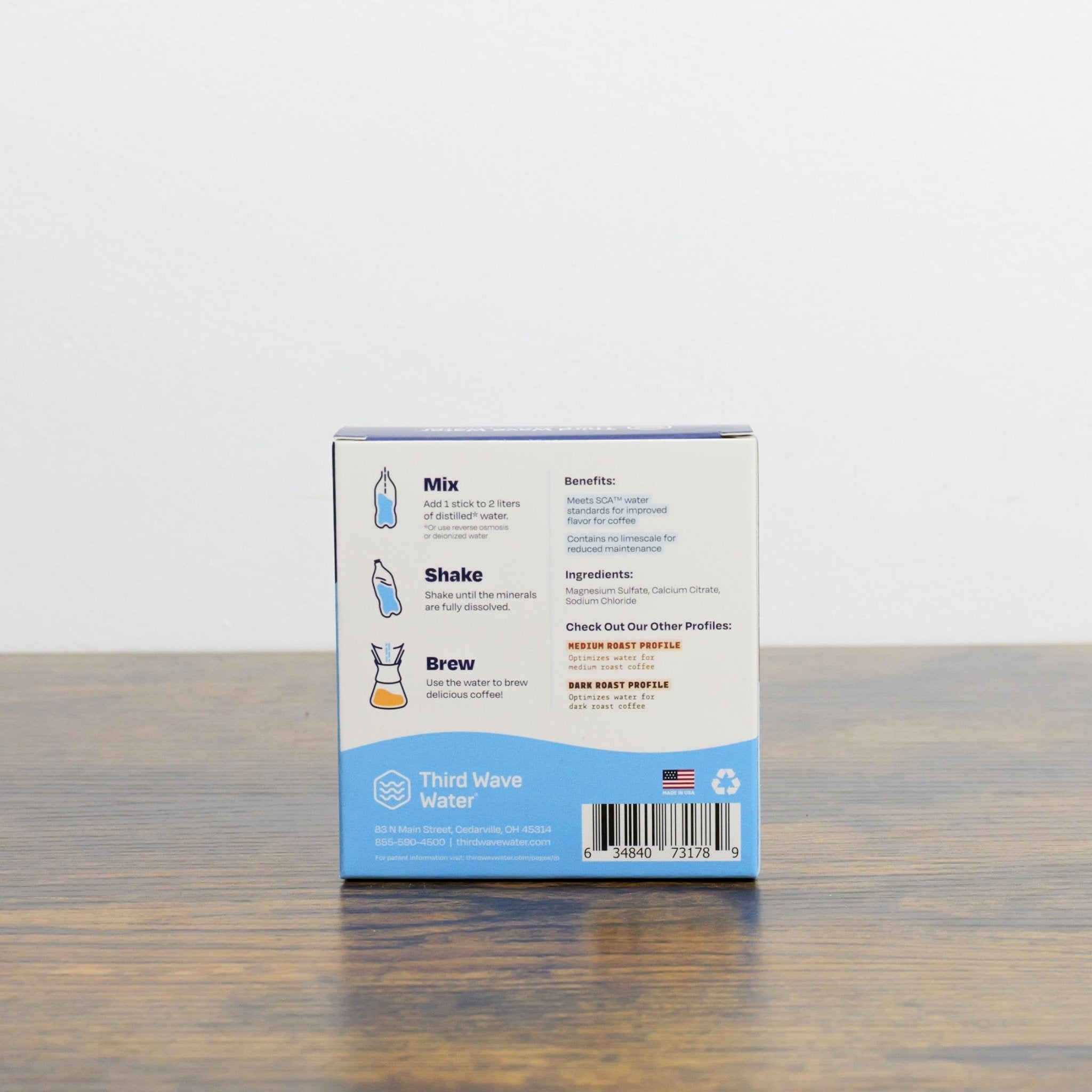 Third Wave Water Classic Light Roast Profile