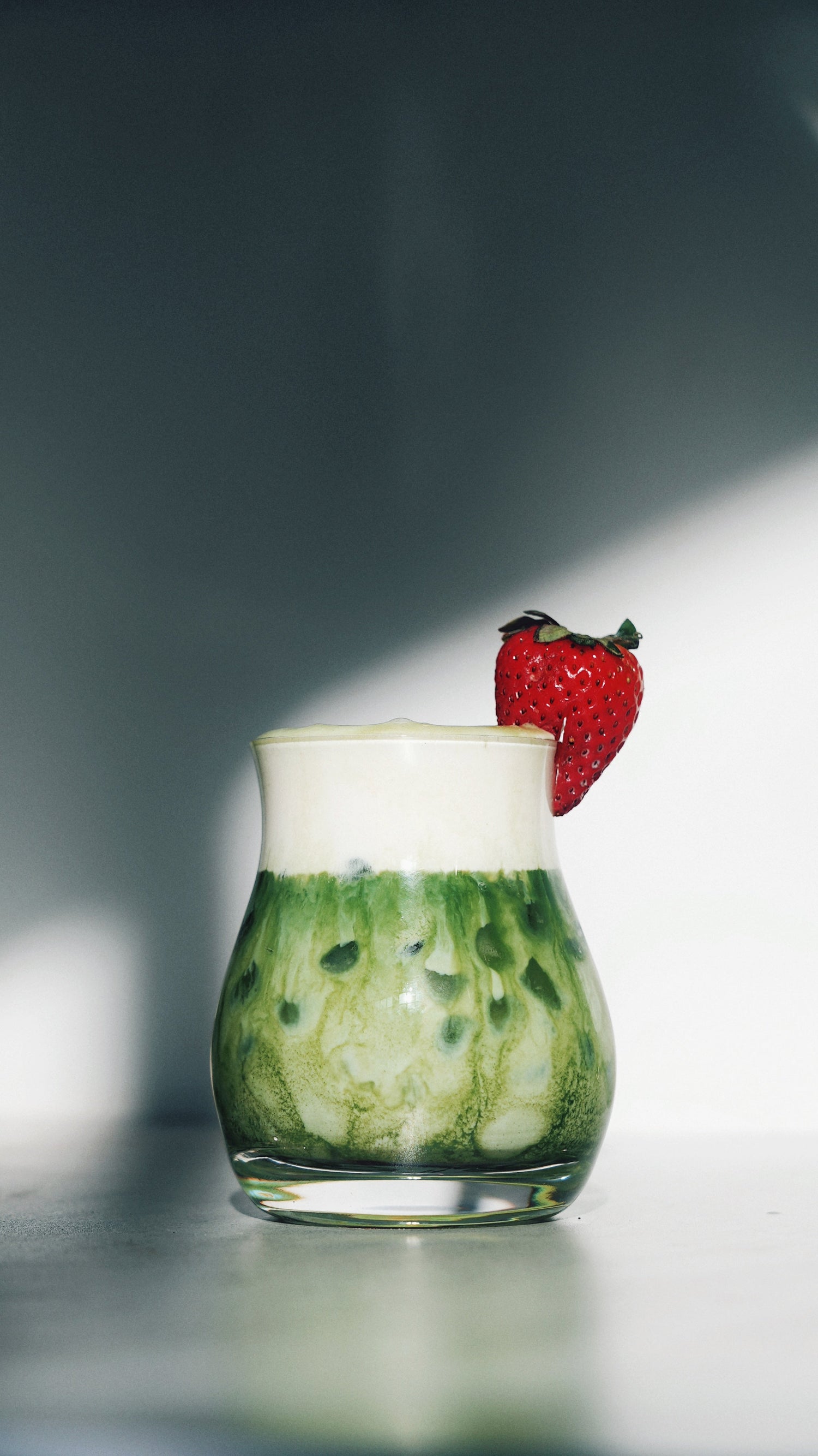 Strawberry Cloud Matcha Latte