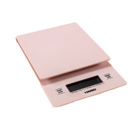 Hario V60 Drip Scale and Timer - Matte Pink