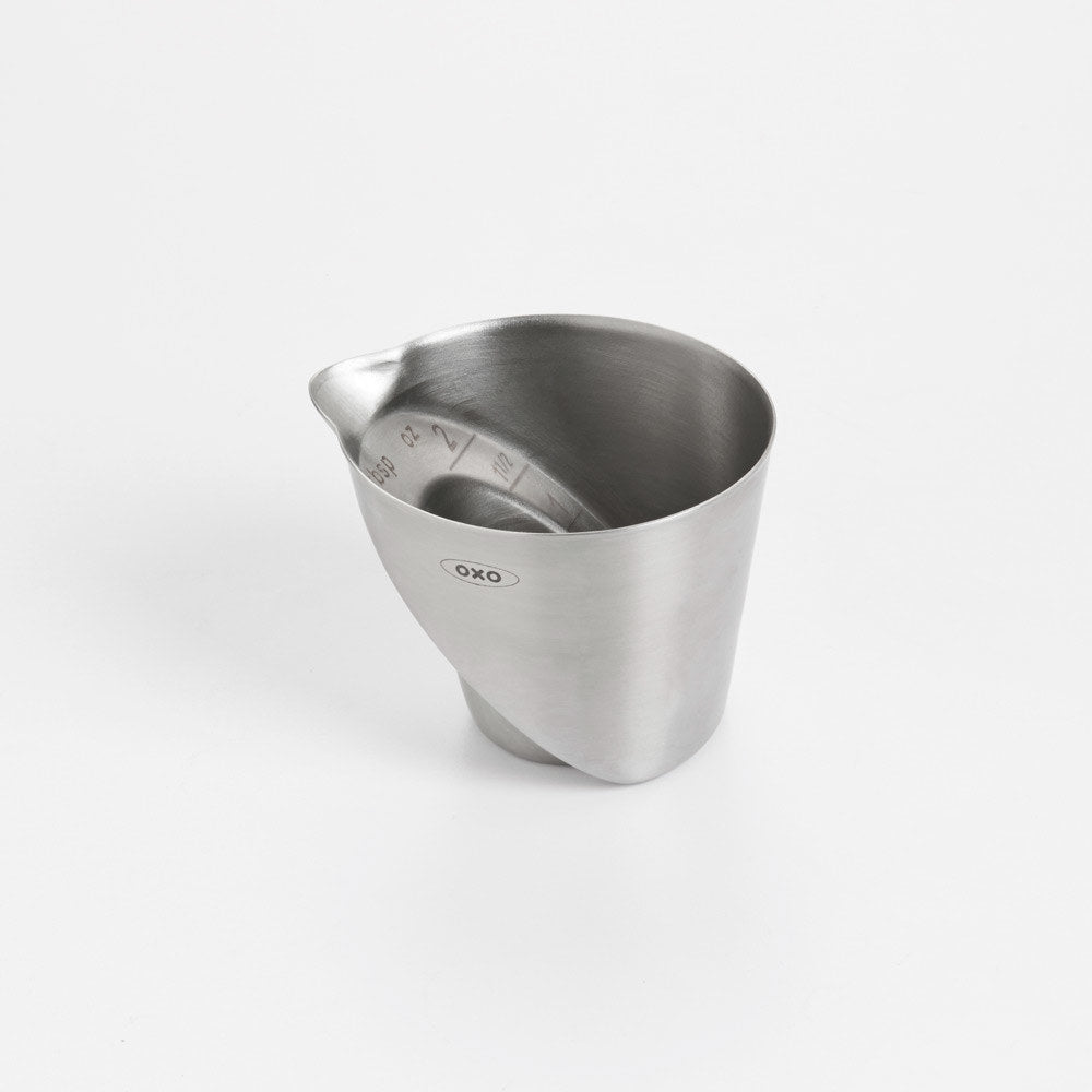 OXO SteeL Stainless Jigger Angled Measuring Cup