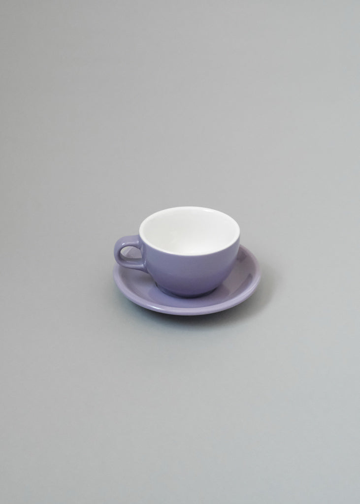 Slow Pour Supply ORIGAMI Latte Cups and Saucers (8 oz)