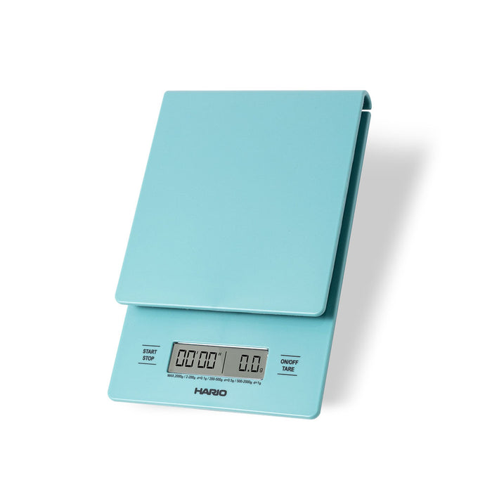 Hario V60 Drip Scale and Timer - Turquoise