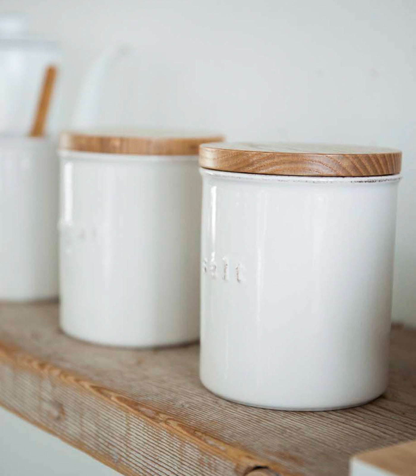 Yamazaki Home Ceramic Coffee and Sugar Canisters